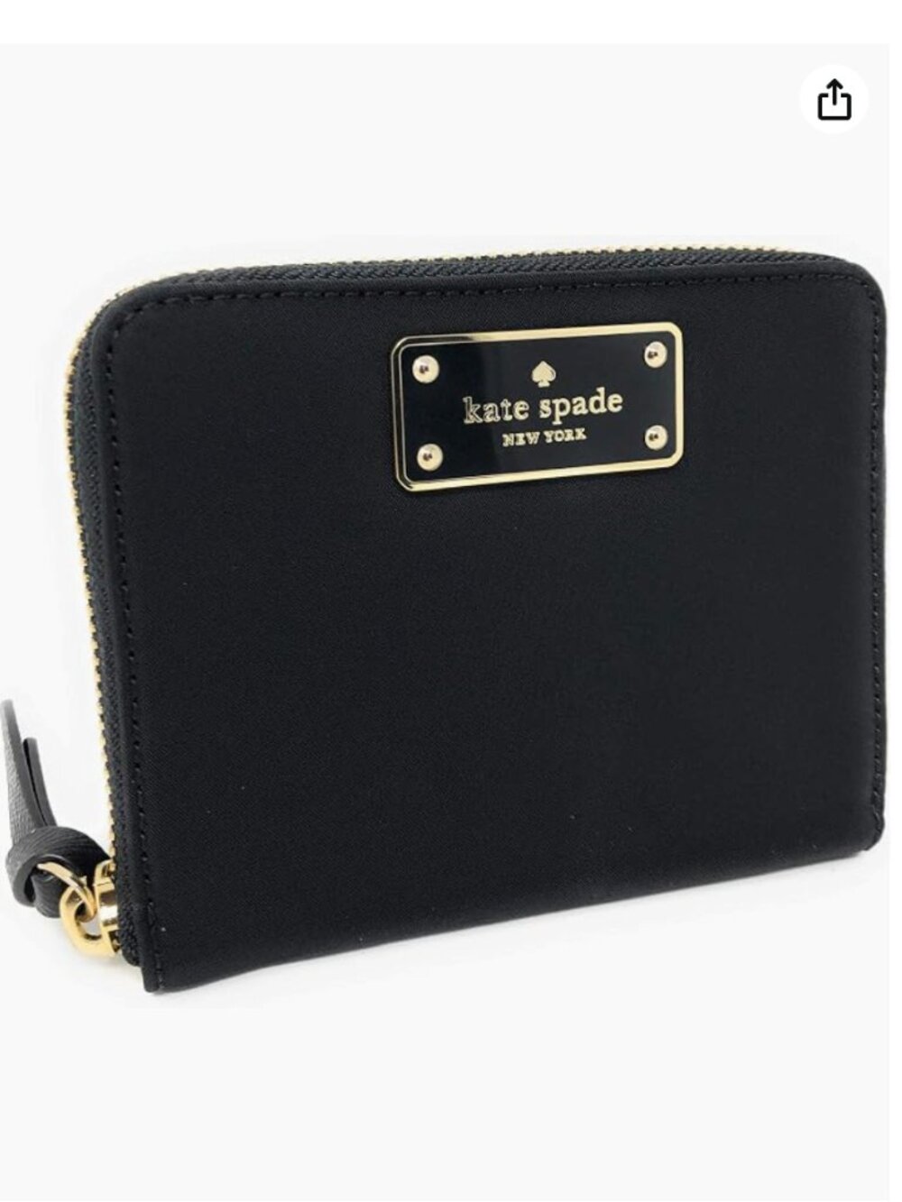 KATE SPADE ♠️ Wilson Road Darci Black Small Wallet Like New!